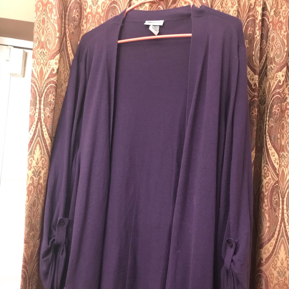 Catherine’s Purple Cardigan